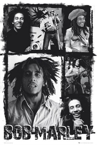 Bob Marley- Collage Poster (Sale price!)