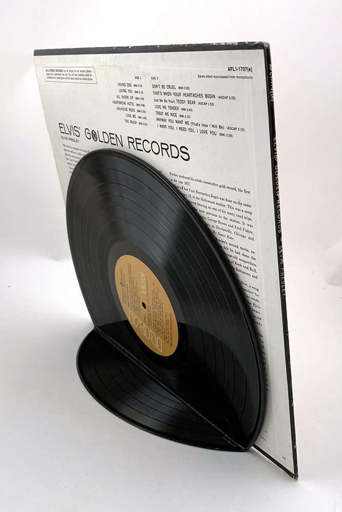  Vintage Recycled LP Album Cover Display Stand by Vinylux- Ziggy Marley