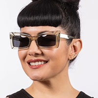 Ruby Sunglasses by Lux de Ville - Clear - SALE