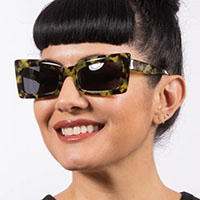 Ruby Sunglasses by Lux de Ville - Moss Tortoise - SALE