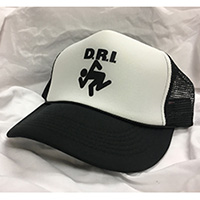 DRI- Skanker on a black & white trucker hat