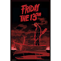 Friday The 13th- Boat poster