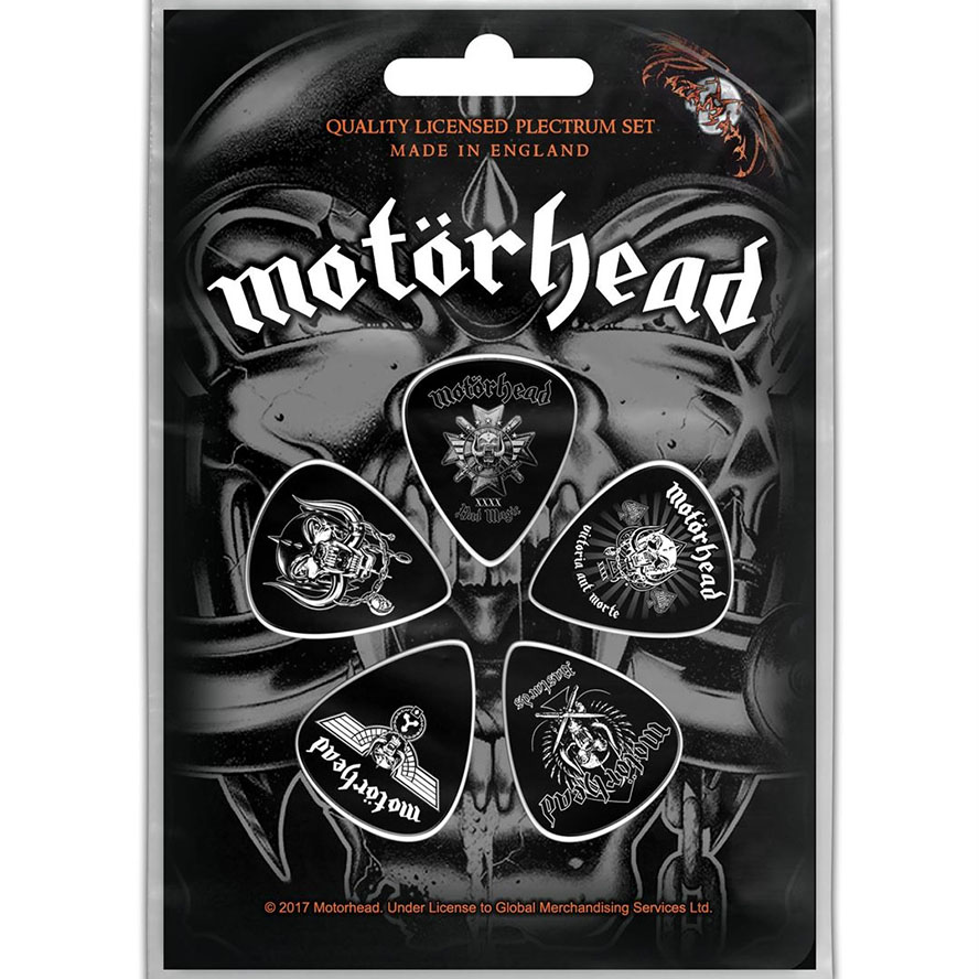 Motorhead- Bad Magic Plectrum Pack, 5 Guitar Picks (Imported)