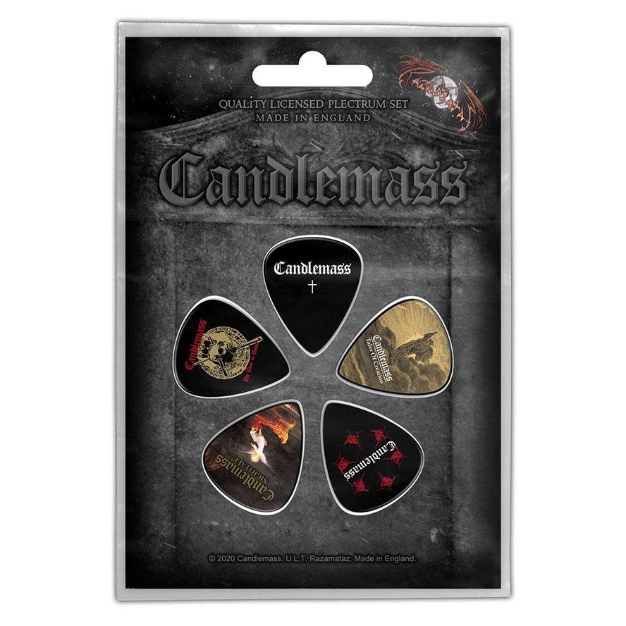 Candlemass- Plectrum Pack, 5 Guitar Picks (Imported)