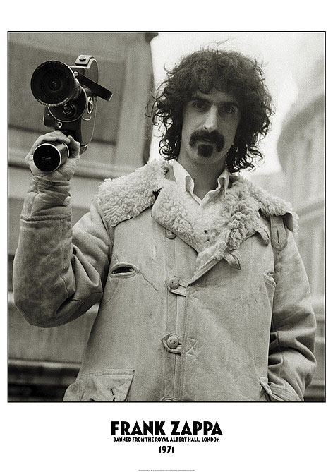Frank Zappa- Albert Hall poster