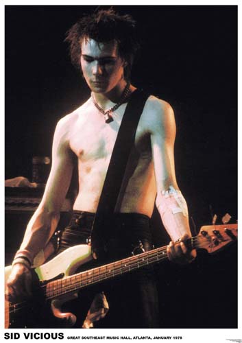 Sid Vicious- Atlanta 1978 poster - Music Posters