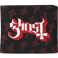 Ghost- Logo & Crosses Wallet by Rocksax