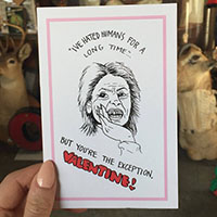 Aileen Wuornos Serial Killer Valentine #1 by Graveface Records