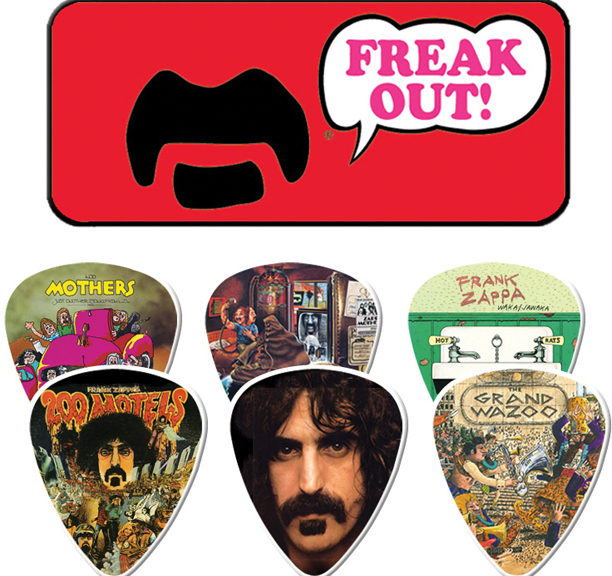 Frank Zappa- Freak Out! (Red) Guitar Picks In Collectors Tin