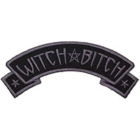Witch Bitch Arch Embroidered Patch by Kreepsville 666 (ep100)