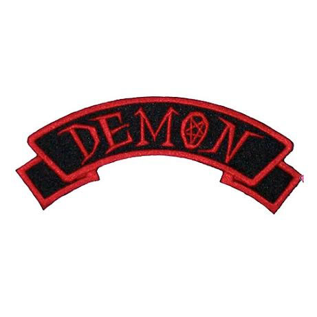 Demon Embroidered Patch by Kreepsville 666 (ep360)