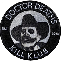 Vincent Price Dr Death Embroidered Patch by Kreepsville 666 (EP976)