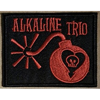 Alkaline Trio- Bomb Embroidered Patch 