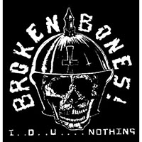 Broken Bones- IOU Nothing cloth patch (cp300)