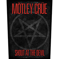 Motley Crue- Shout At The Devil Sewn Edge Back Patch (bp255)