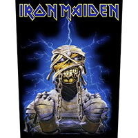 Iron Maiden- Powerslave Eddie Sewn Edge Back Patch (bp281)