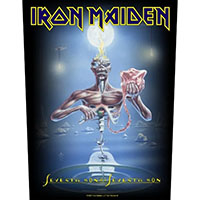 Iron Maiden- Seventh Son Sewn Edge Back Patch (bp282)