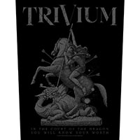 Trivium- In The Court Of The Dragon Sewn Edge Back Patch (bp289)