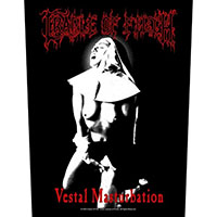 Cradle Of Filth- Vestal Masturbation Sewn Edge Back Patch (bp277)