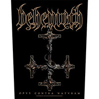 Behemoth- Opvs Contra Natvram Sewn Edge Back Patch (bp311)