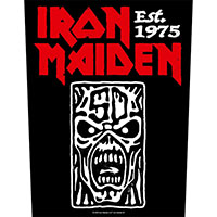 Iron Maiden- Est 1975 Sewn Edge Back Patch (bp317)