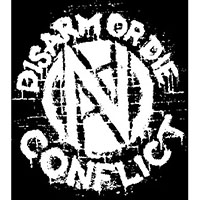 Conflict- Disarm Or Die cloth patch (cp292)