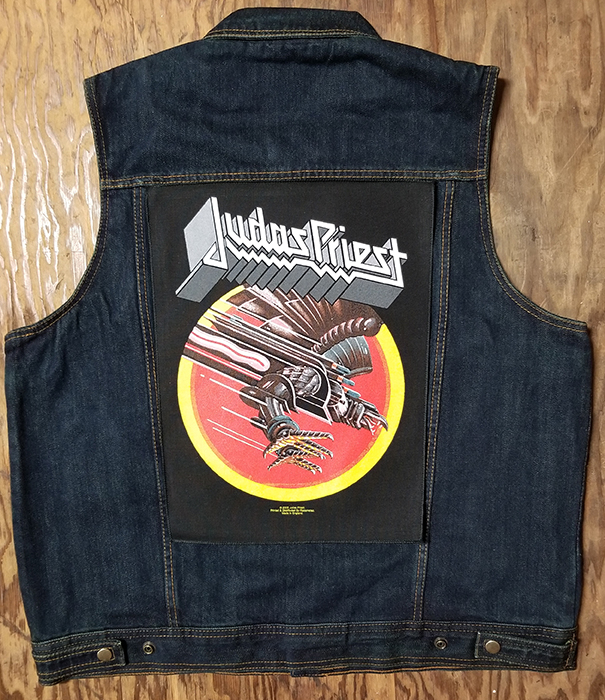 Judas Priest- Screaming For Vengeance Sewn Edge Back Patch (bp15)