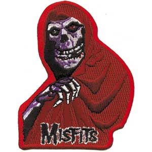 Misfits- Red Fiend embroidered patch (ep407)