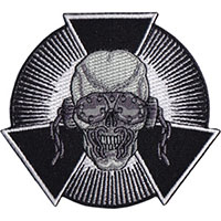 Megadeth- Skull Burst embroidered patch (ep310)