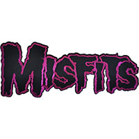 Misfits- Logo embroidered back patch