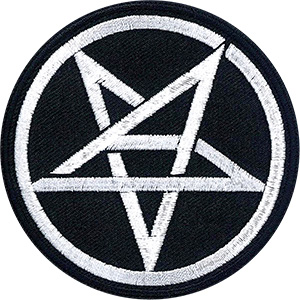 Anthrax- Pentagram Symbol embroidered patch (ep1007)