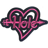 Hole- Arrow Heart Embroidered patch (ep1021)