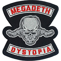 Megadeth- Dystopia embroidered patch (ep1043)