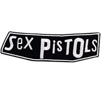 Sex Pistols- Logo (Black & White) embroidered patch (ep1270)