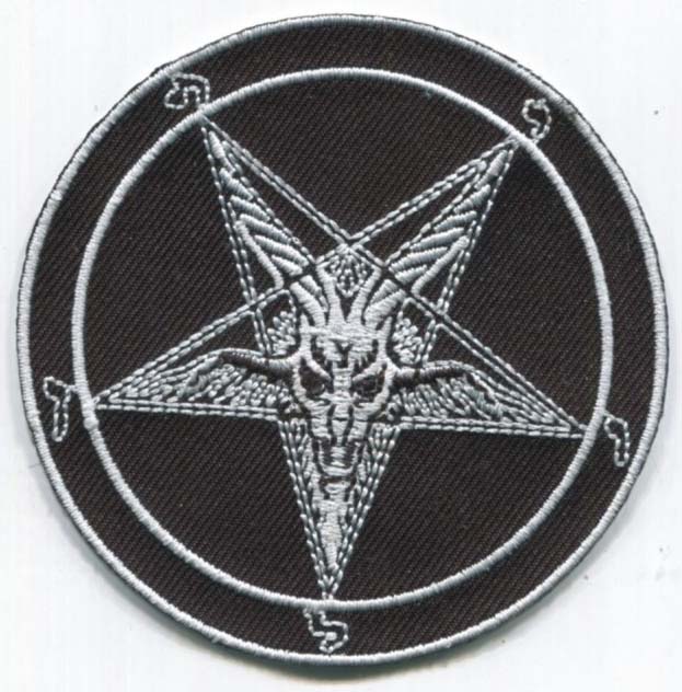 Sigil Of Baphomet (Pentagram) Embroidered Patch