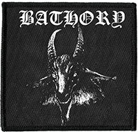 Bathory- Goat Square Woven Patch (ep1363)