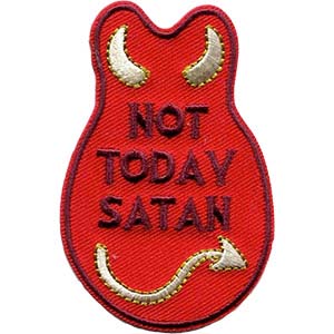 not today satan tee