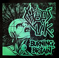 Chaos UK- Burning Britain back patch