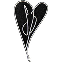 Smashing Pumpkins- Gish Heart Embroidered Patch (ep1564)