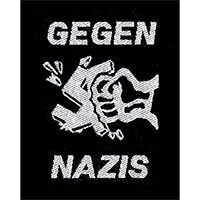 Anti Nazi- Gegen Nazis Woven Patch (ep773)