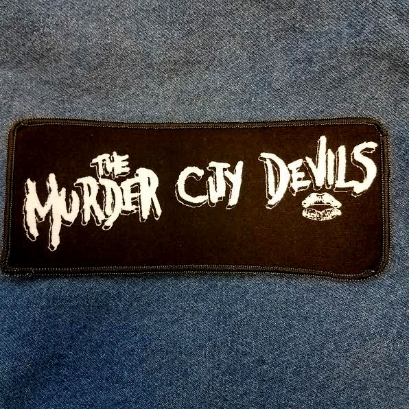 Murder City Devils- Logo screened sewn edge patch (sp1166)