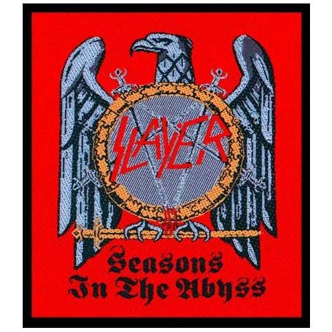 Slayer- Seasons In The Abyss woven patch (ep449)