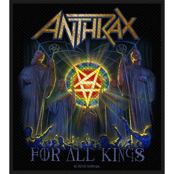 Anthrax- For All Kings Woven Patch (ep834)