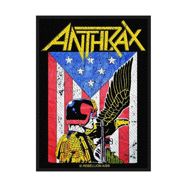 Anthrax- Judge Dredd Woven Patch (ep1058)