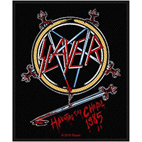 Slayer- Haunting The Chapel 1985 woven patch (ep547)