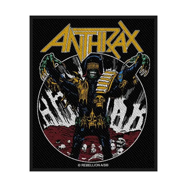 Anthrax- Judge Death Woven Patch (ep1051)