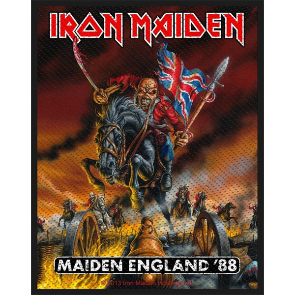 Iron Maiden- Maiden England '88 Woven Patch (ep844)