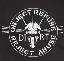 Dirt- Object Refuse back patch