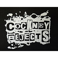 Cockney Rejects- Logo cloth patch (cp390)