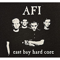 AFI- East Bay Hard Core cloth patch (cp254)
